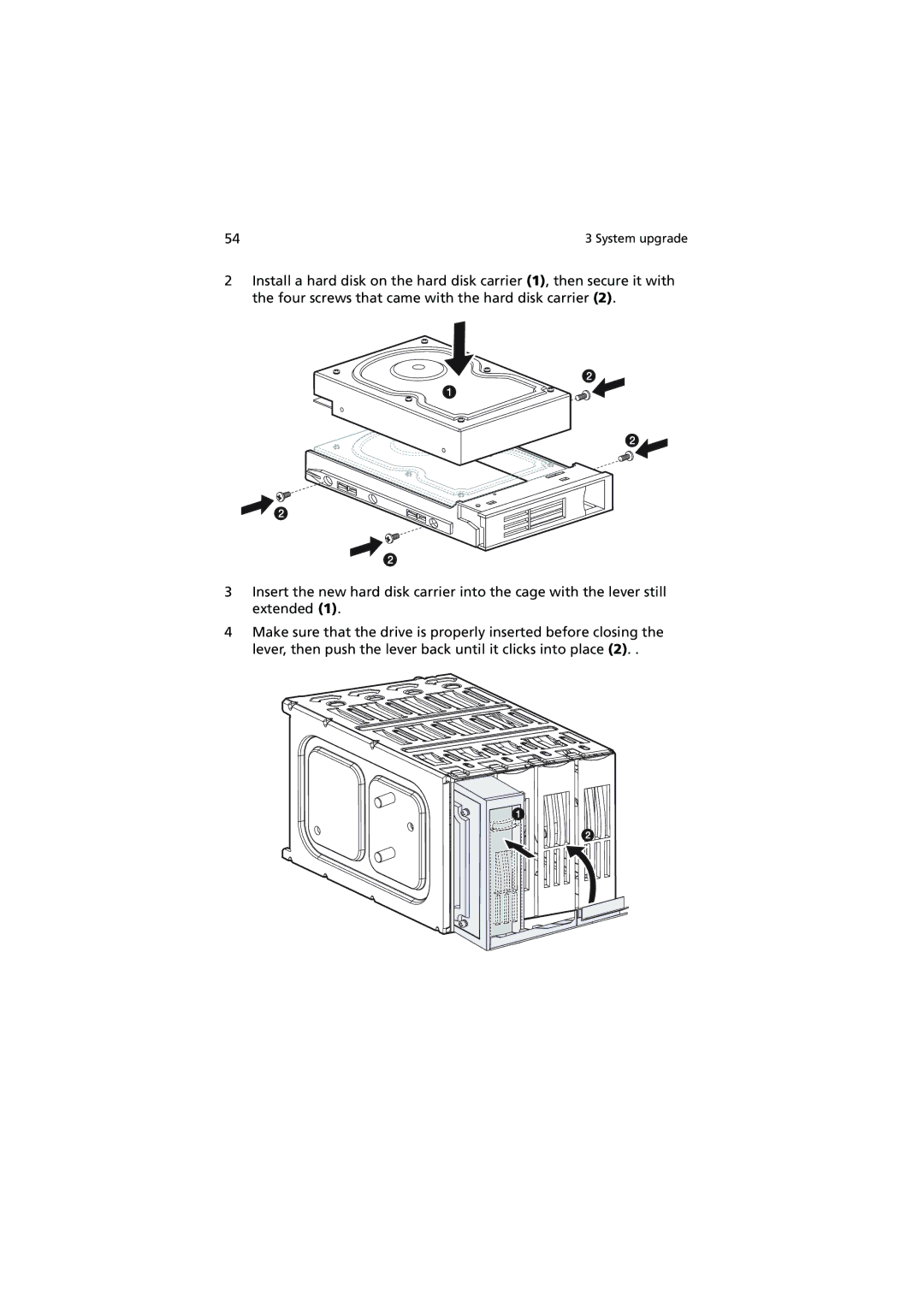 Acer G530 Series manual System upgrade 