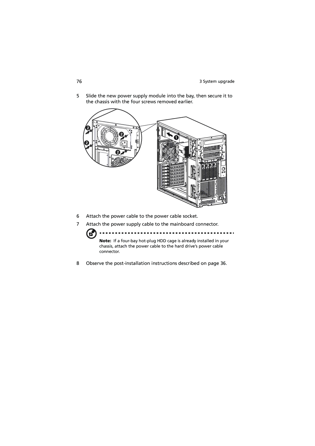 Acer G530 Series manual System upgrade 