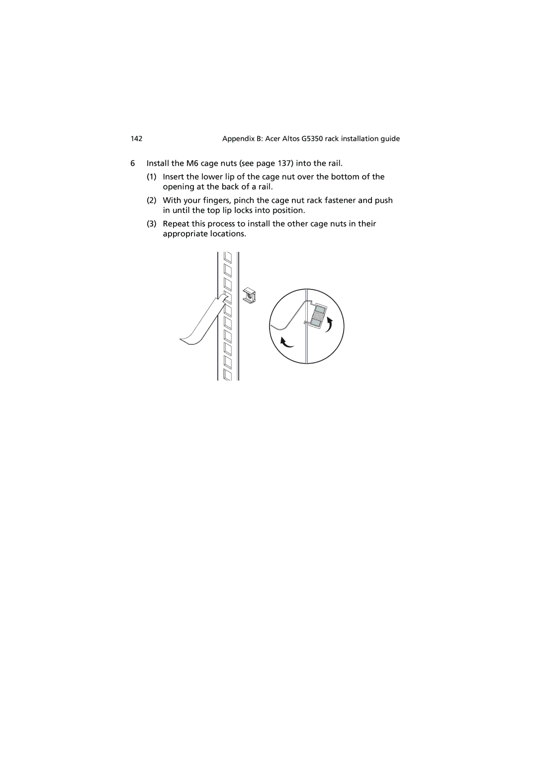 Acer G5350 Series manual 142 