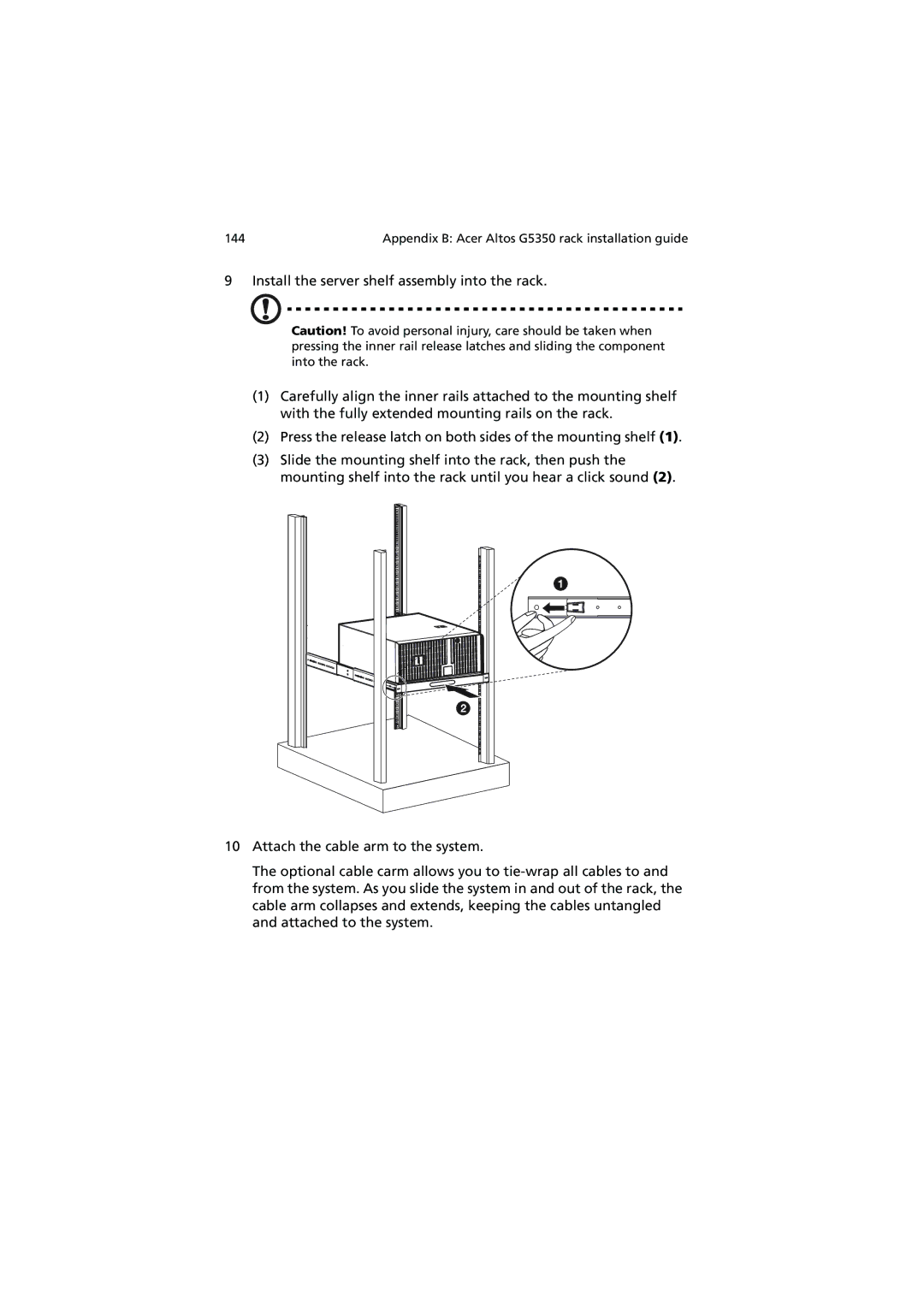 Acer G5350 Series manual 144 