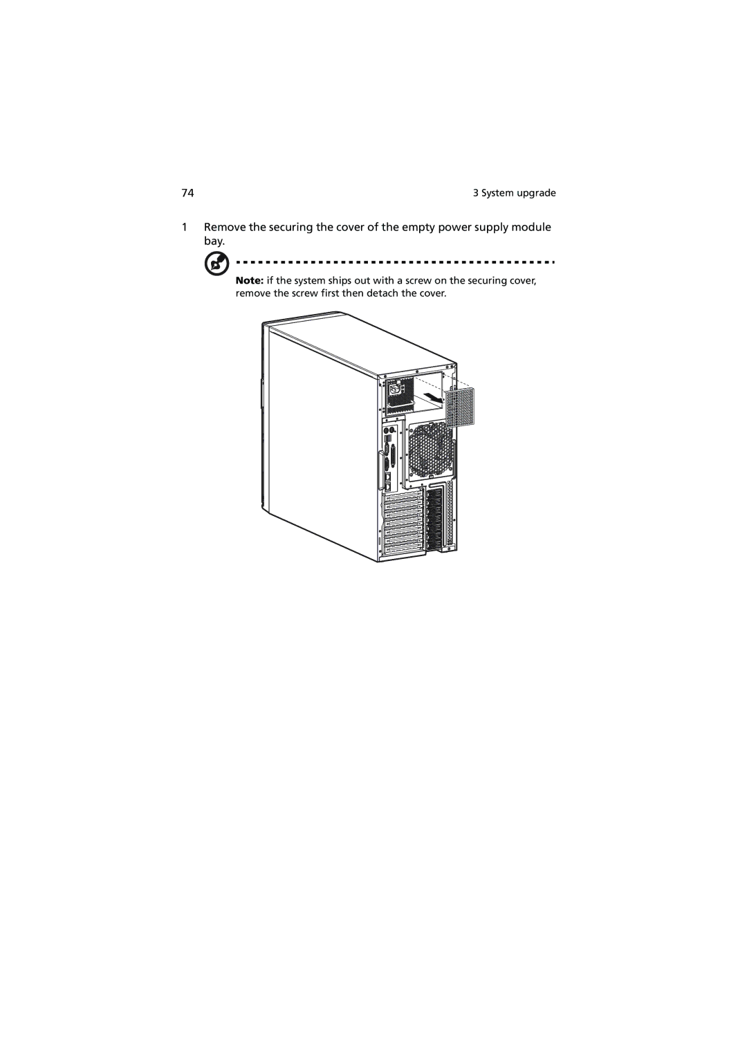 Acer G5350 Series manual System upgrade 