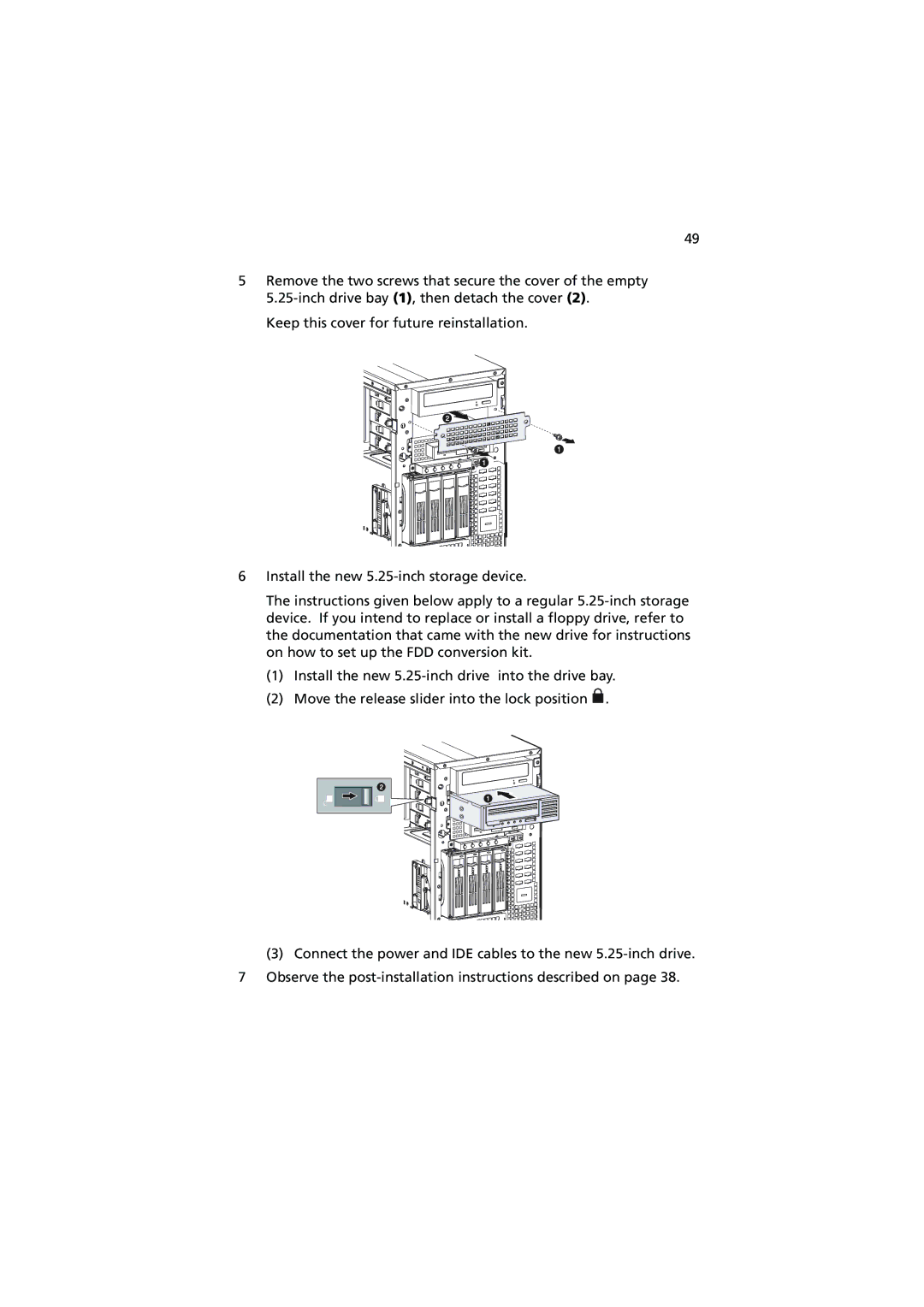 Acer G540 Series manual 