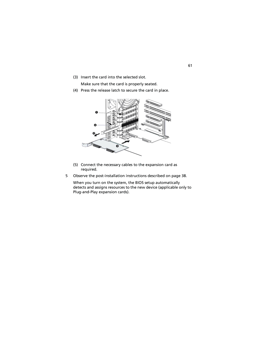 Acer G540 Series manual 