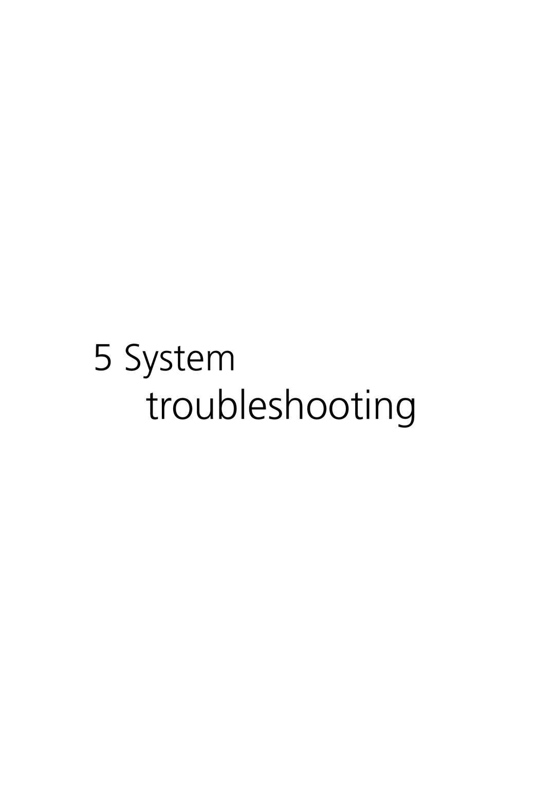 Acer G5450 Series manual Troubleshooting 