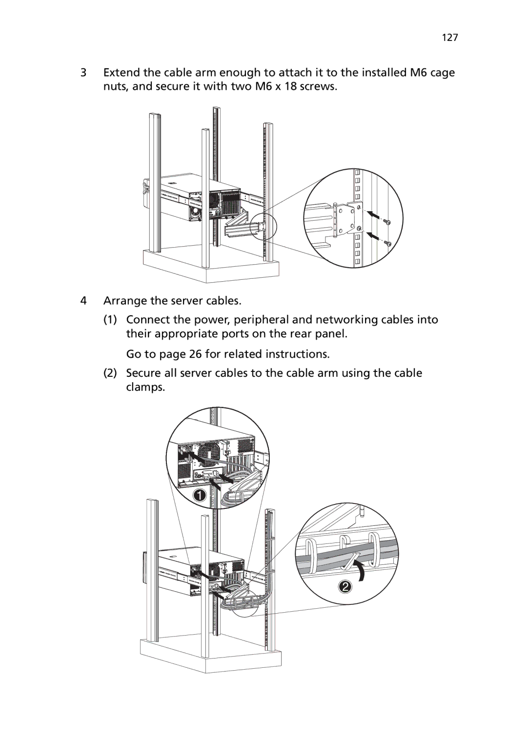 Acer G5450 Series manual 127 