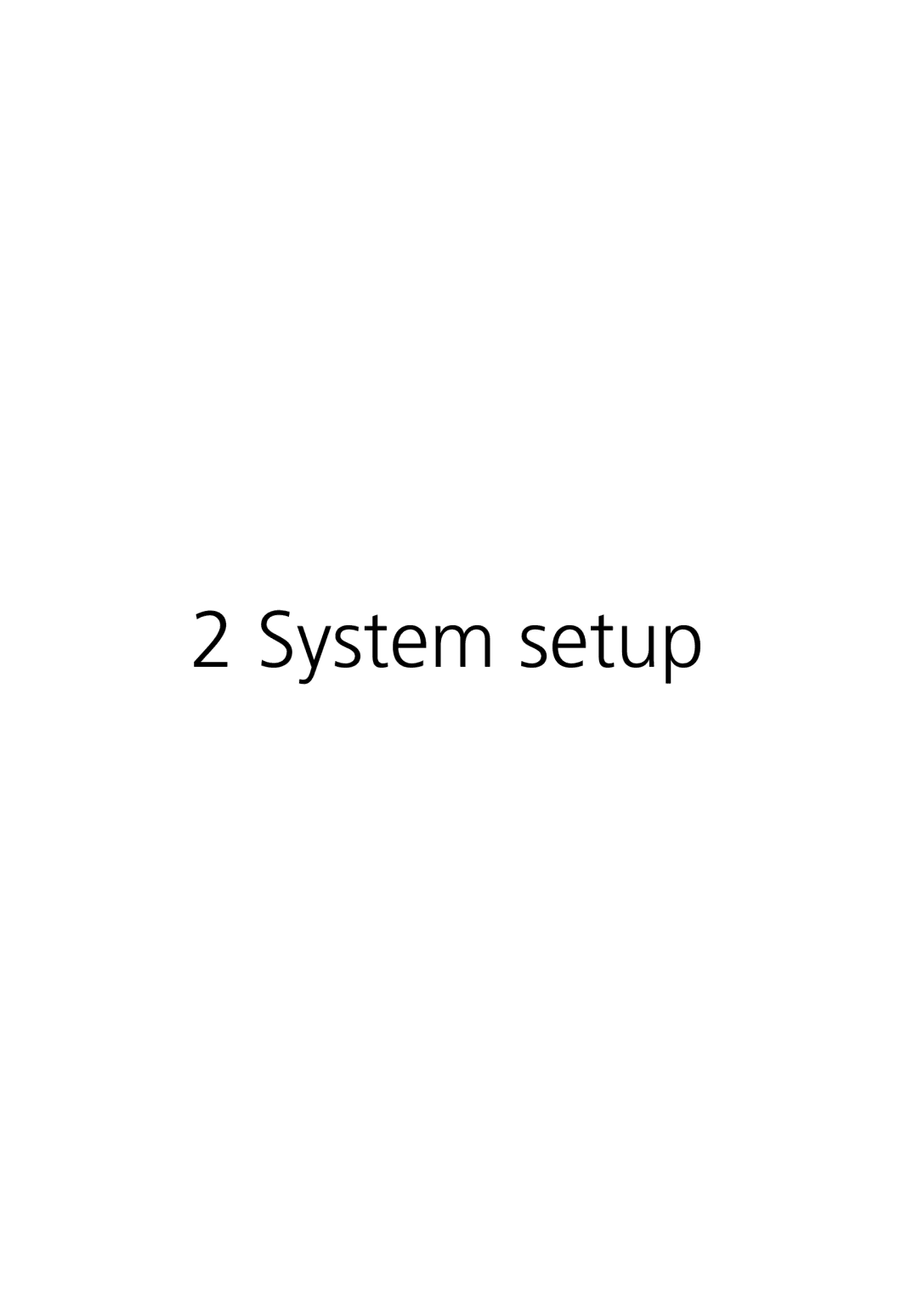 Acer G5450 Series manual System setup 