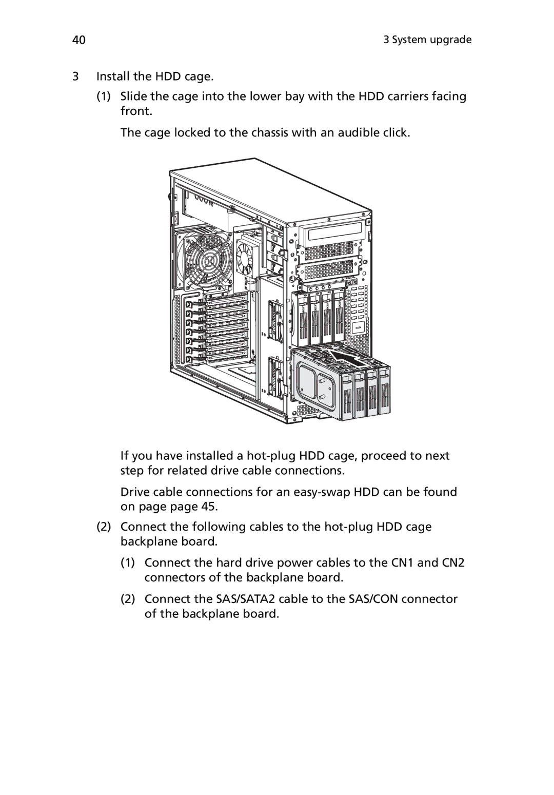 Acer G5450 Series manual System upgrade 