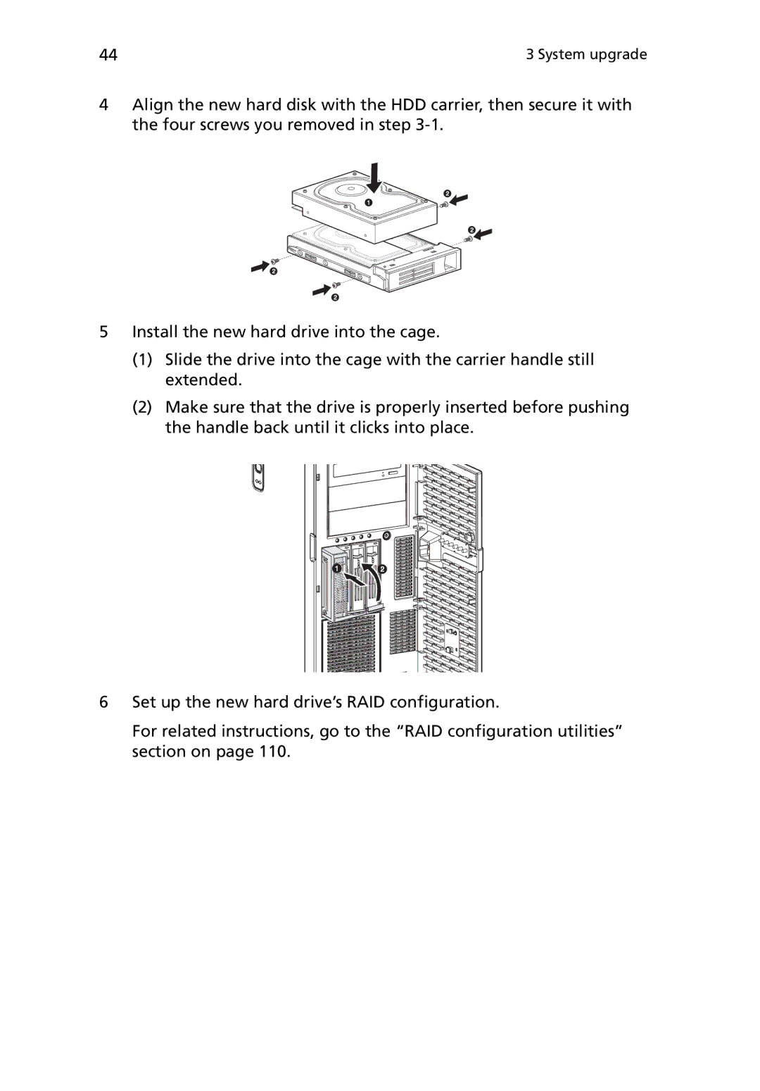 Acer G5450 Series manual System upgrade 