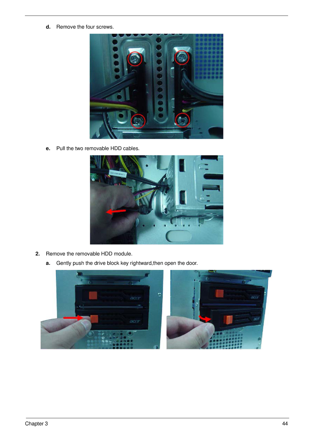 Acer G5900 manual 