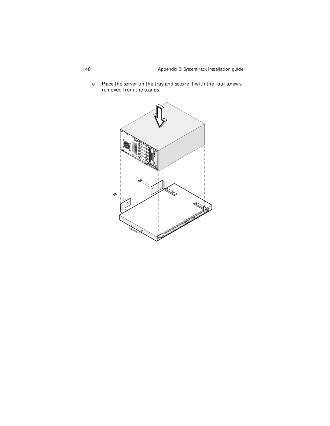 Acer G610 manual Appendix B System rack installation guide 