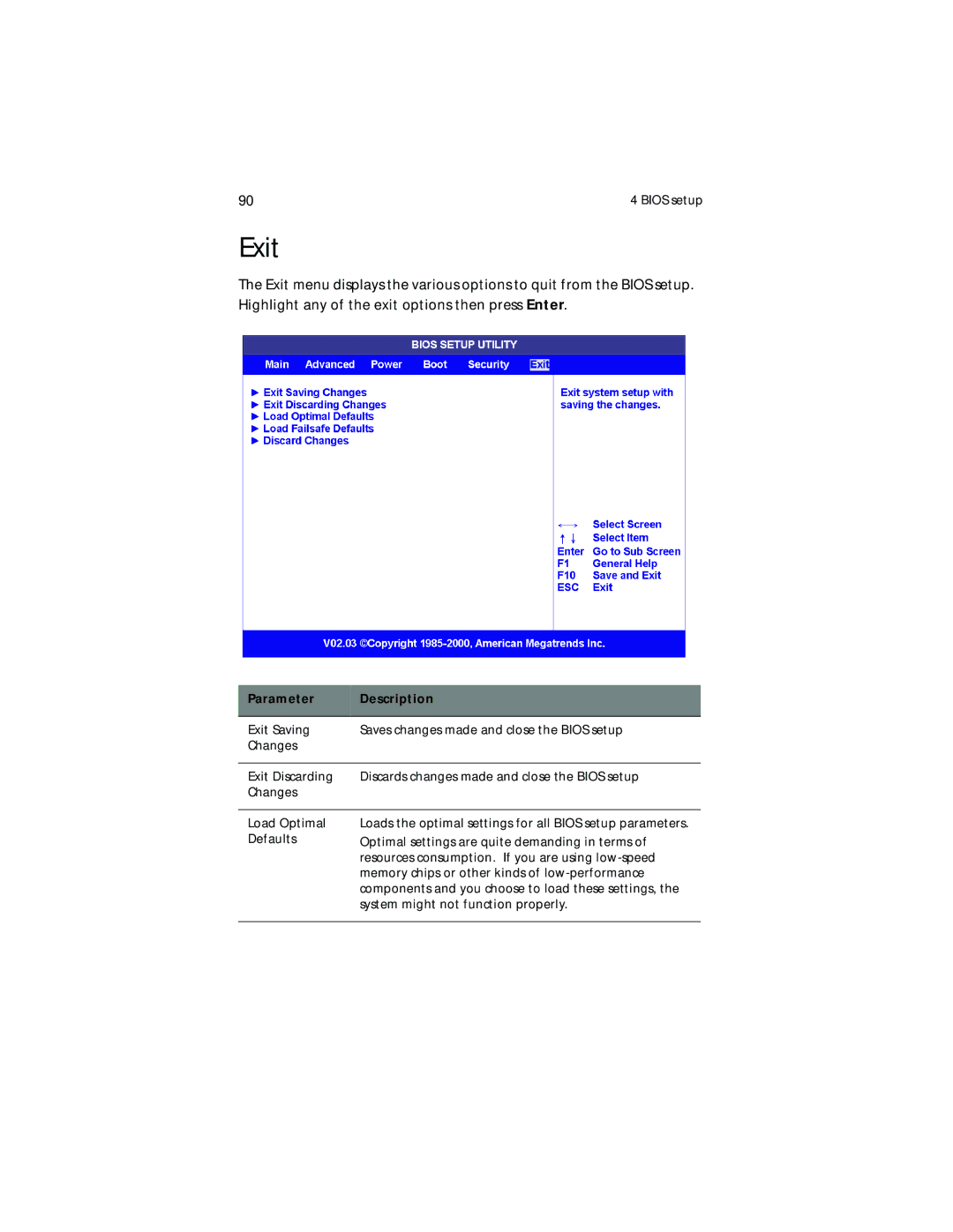 Acer G700 series, G701 manual Exit 