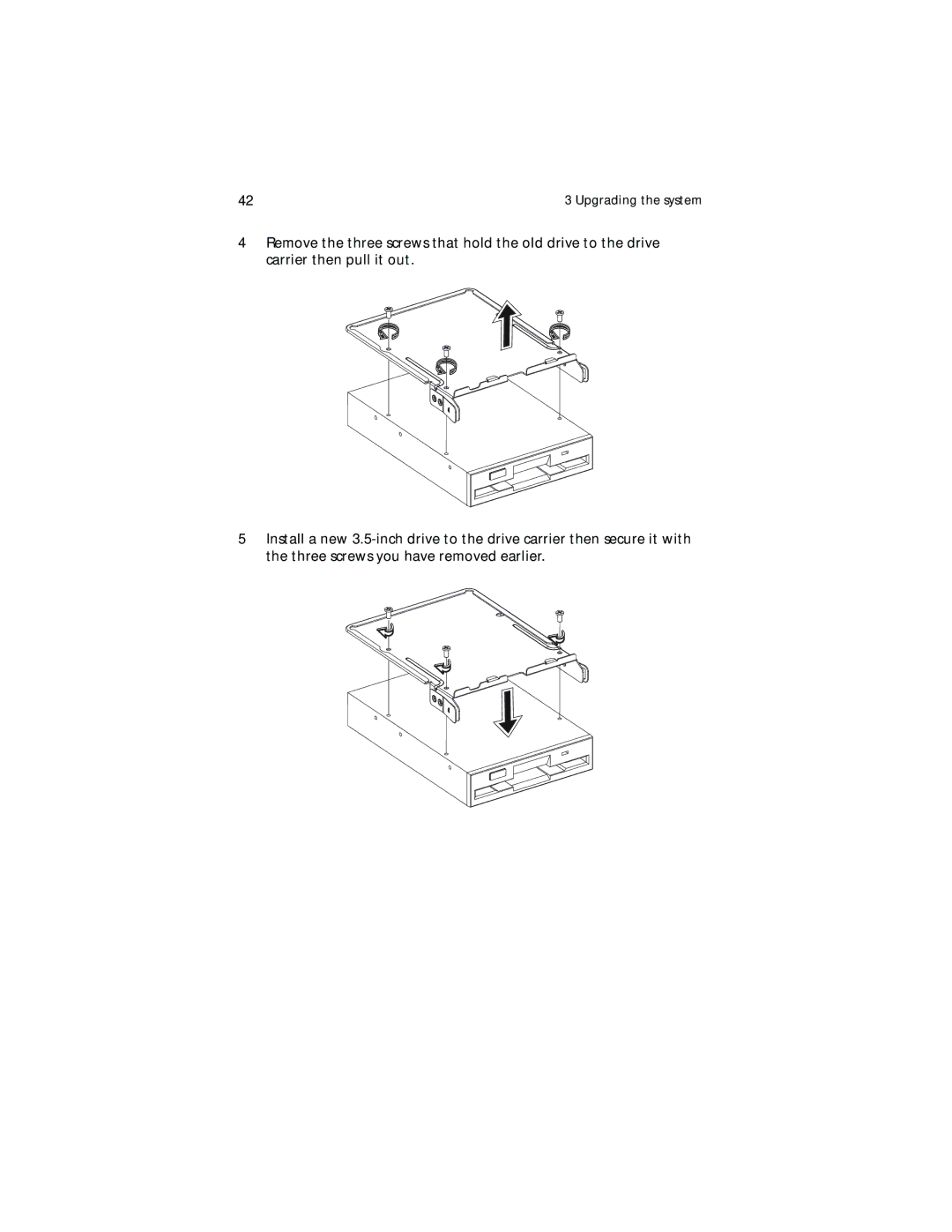 Acer G700 series, G701 manual Upgrading the system 