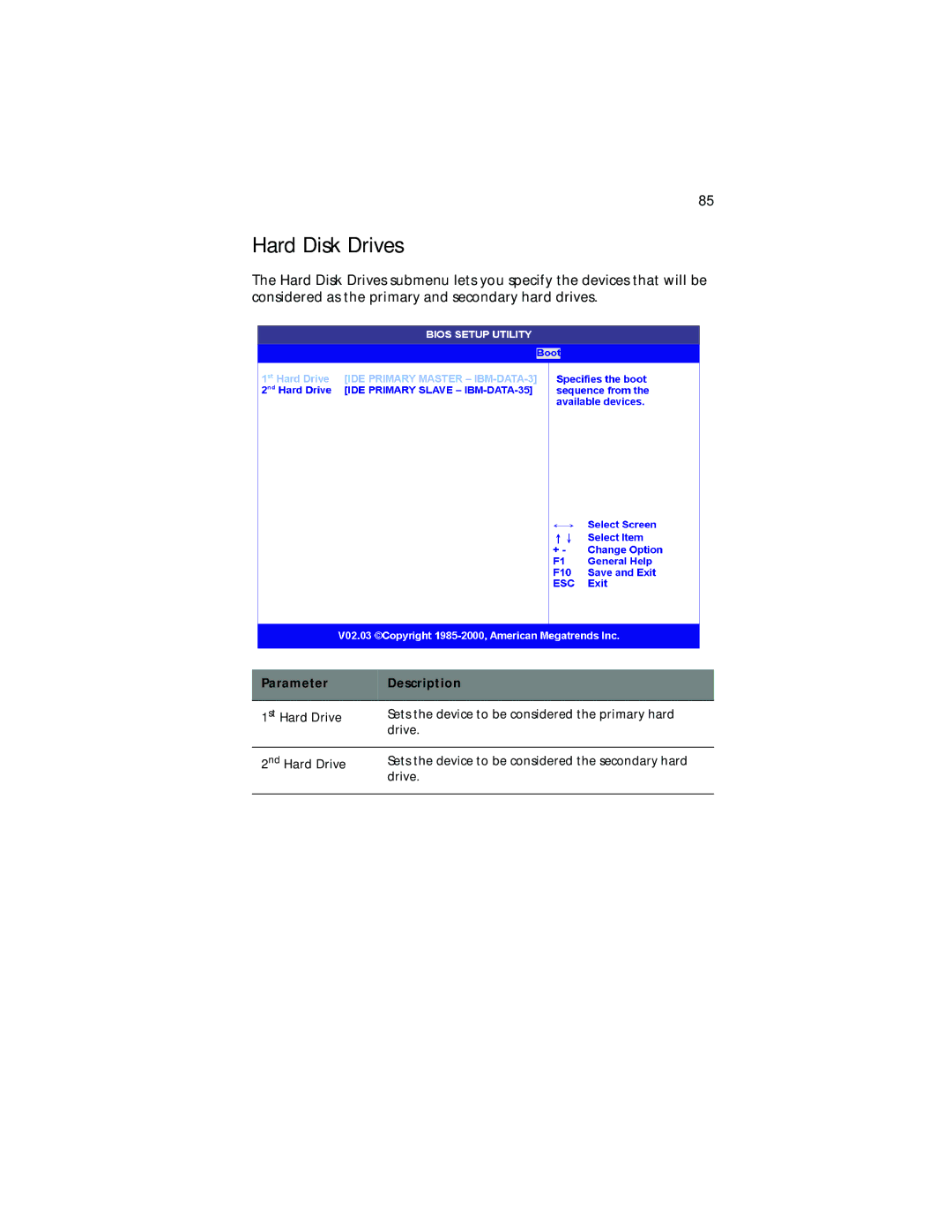 Acer G701, G700 series manual Hard Disk Drives 