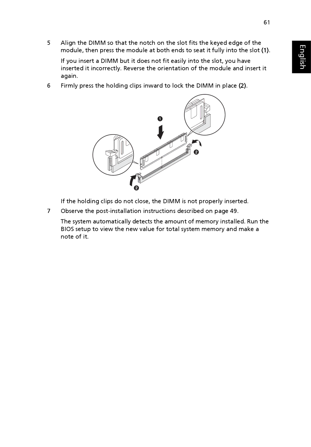 Acer G7710 SERIES manual English 