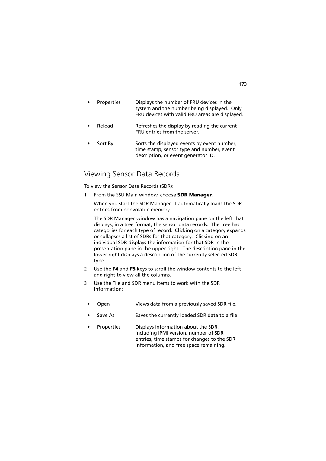 Acer G901 manual Viewing Sensor Data Records 