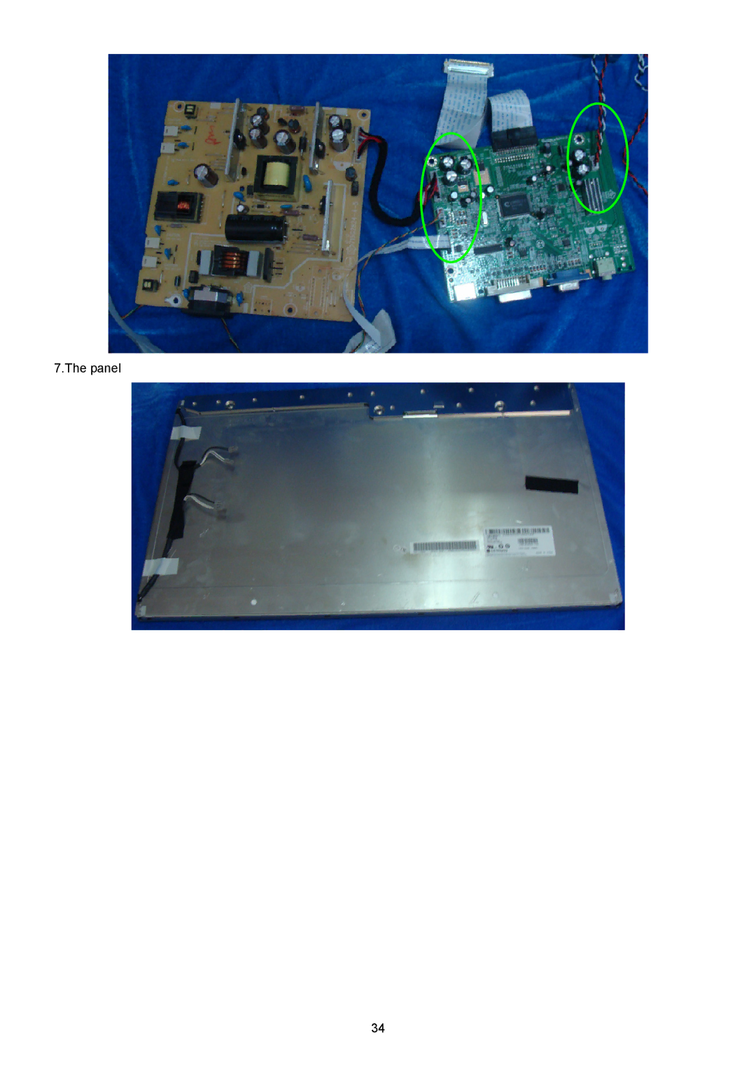 Acer H235H manual Panel 