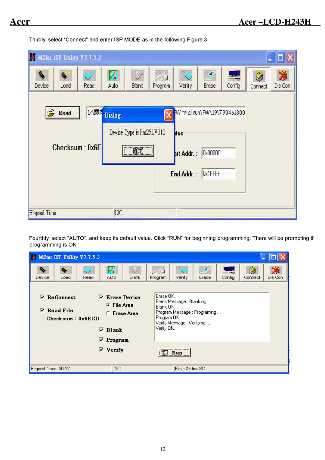 Acer H243H service manual Acer 