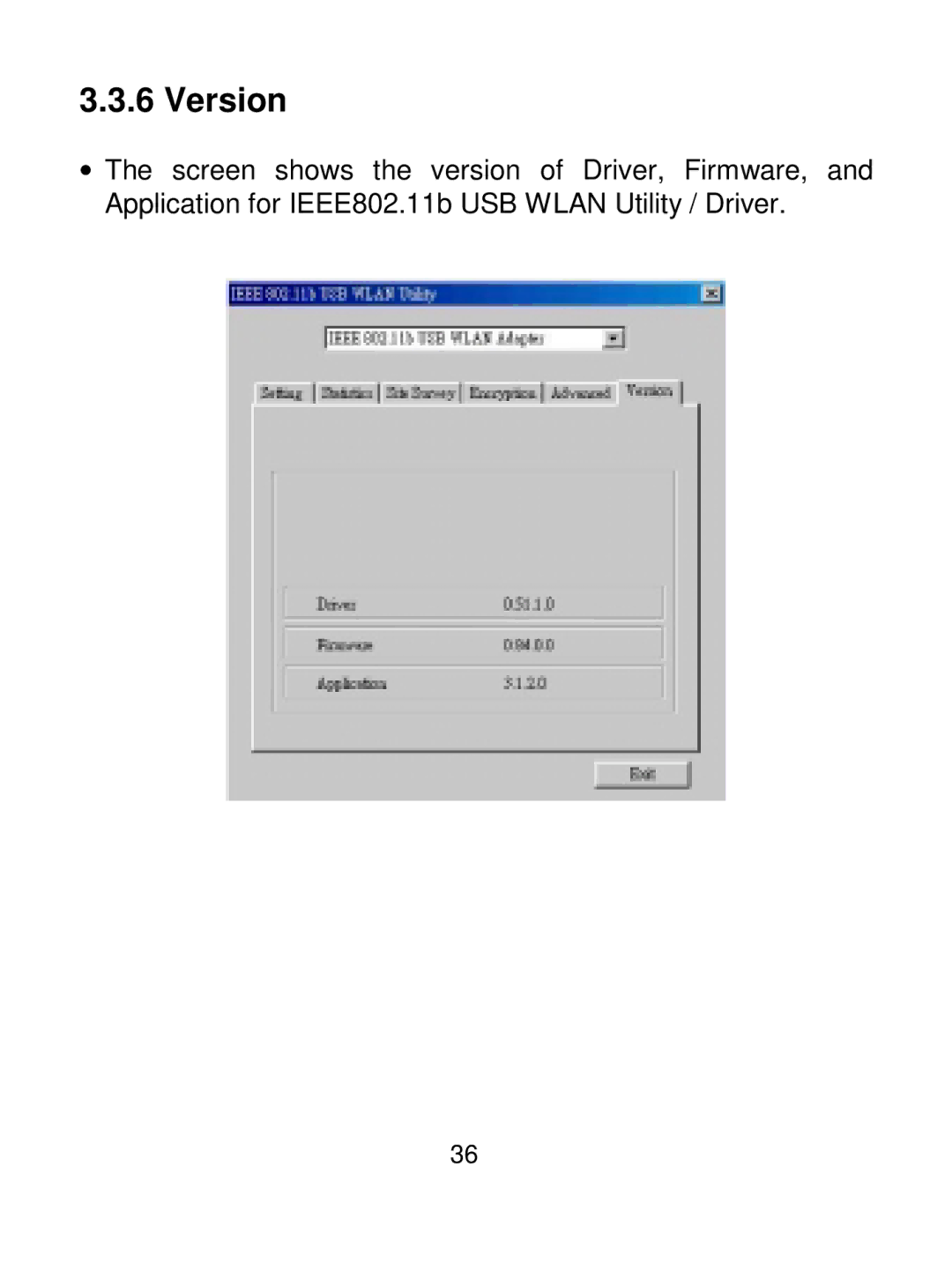 Acer IEEE 802.11b Wireless USB Adapter manual Version 