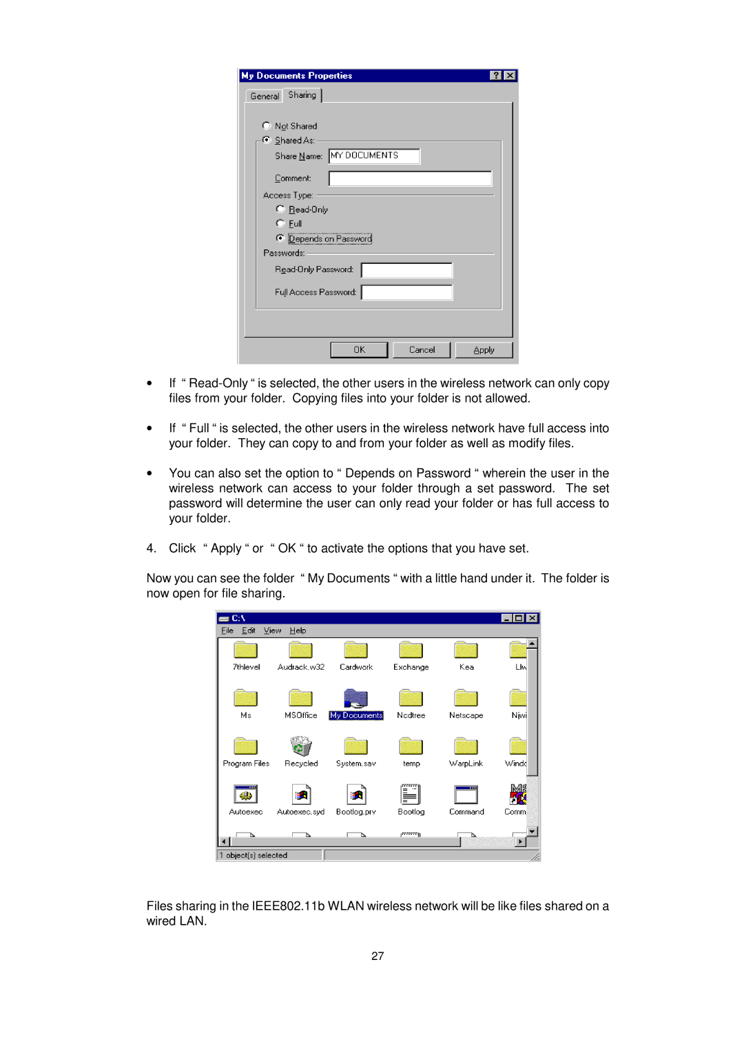 Acer IEEE 802.11b WLAN PC Card manual 