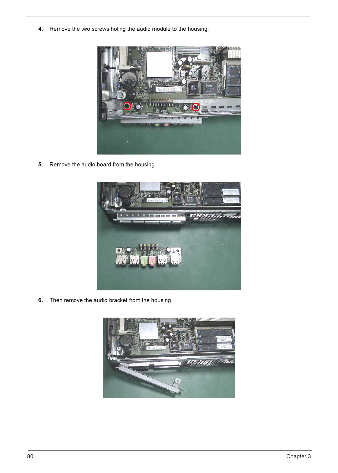 Acer L310 manual Chapter 