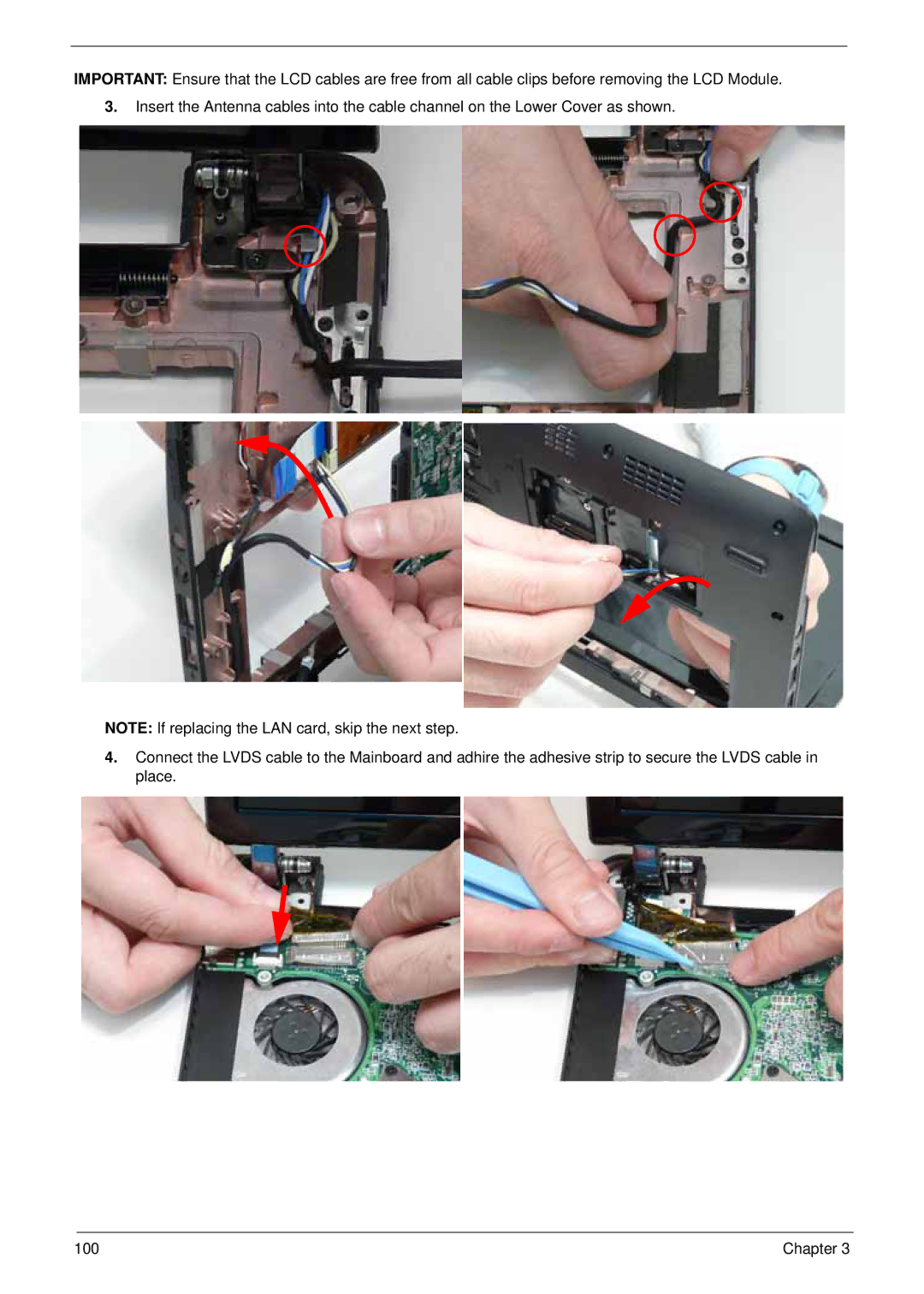 Acer LT31 manual Chapter 