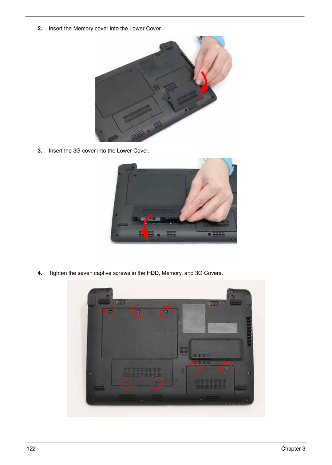 Acer LT31 manual Chapter 