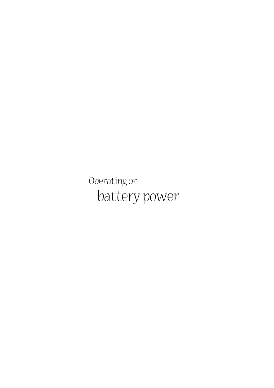 Acer 1670 Series, LW80 manual Battery power 