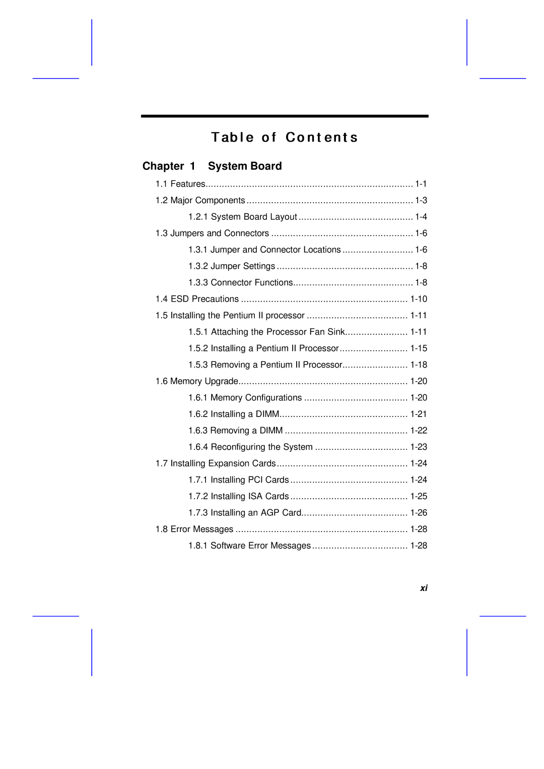 Acer M11E manual Table of Contents 