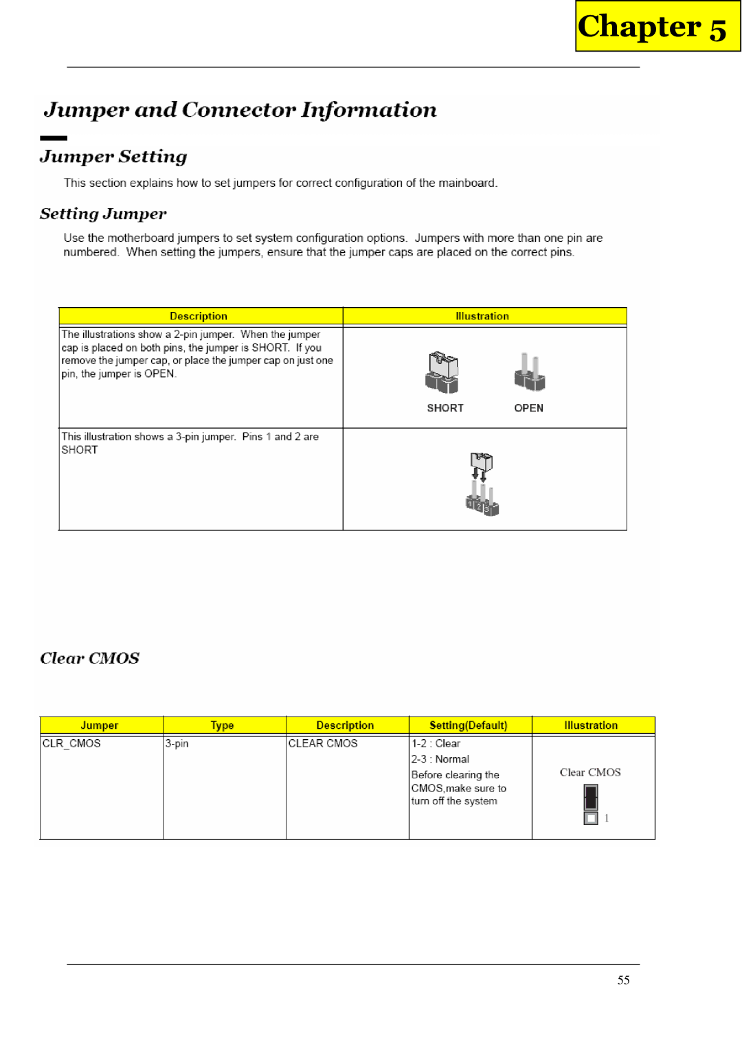 Acer M265 manual Chapter 