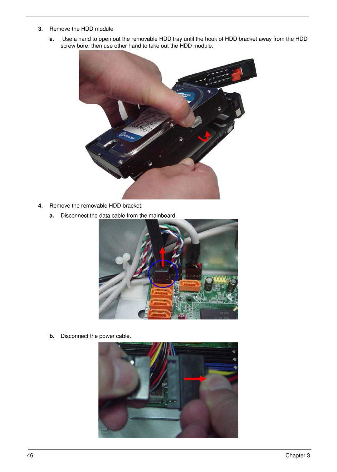 Acer M3900 manual Chapter 