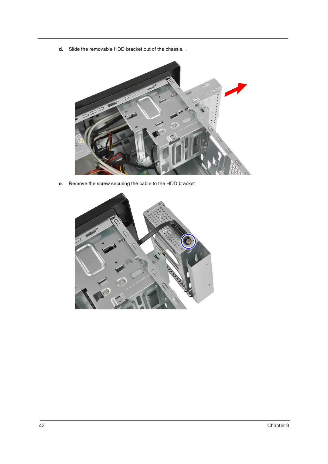 Acer M3920 manual Chapter 