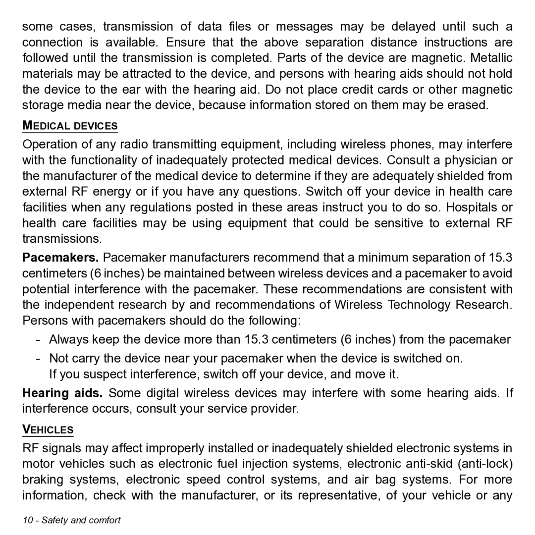 Acer NT.L0KAA.001 user manual Medical Devices 