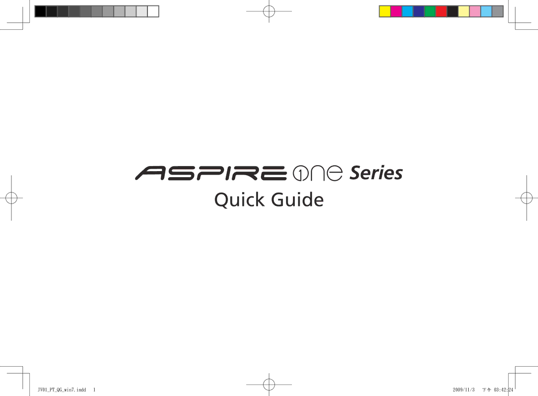 Acer One 532H manual Series 