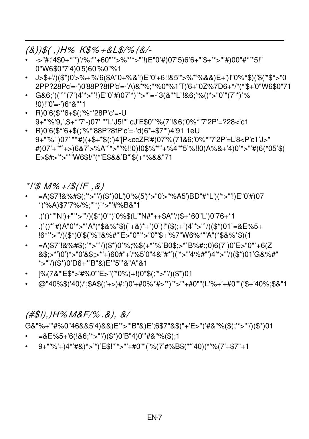 Acer P236H manual Connecting the Power Cord, Safety Precaution, Cleaning Your Monitor, EN-7 