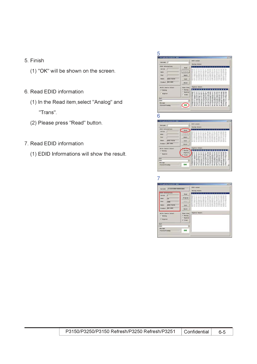 Acer P3250 REFRESH, P3150 REFRESH service manual P3150/P3250/P3150 Refresh/P3250 Refresh/P3251 Confidential 