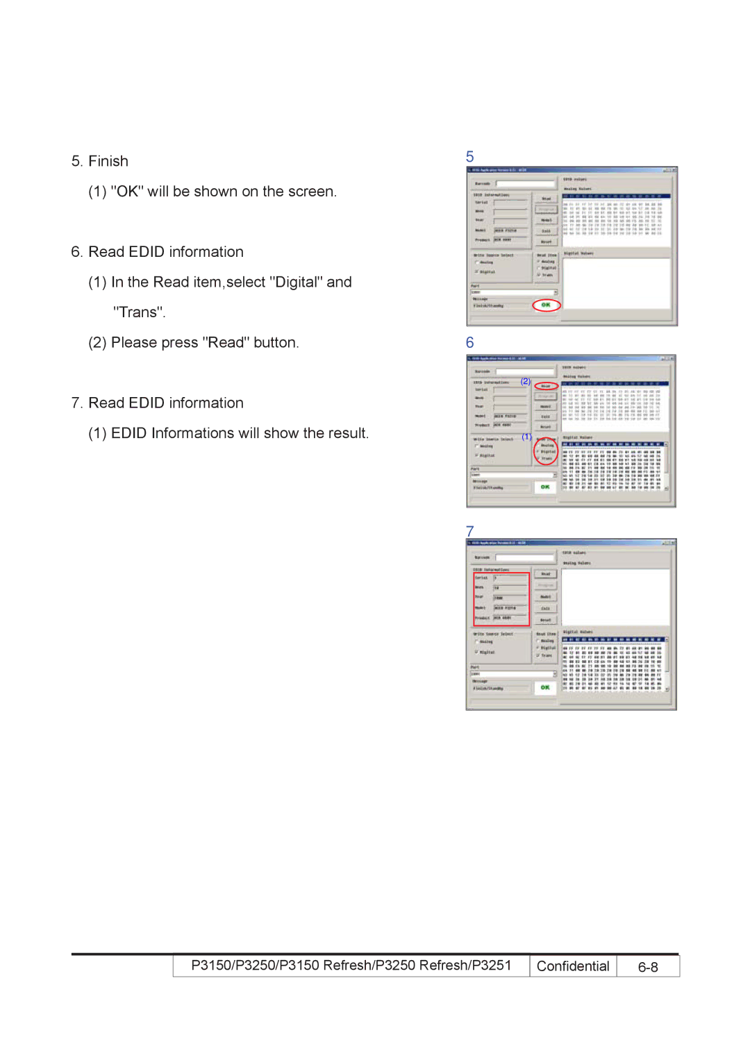 Acer P3250 REFRESH, P3150 REFRESH service manual P3150/P3250/P3150 Refresh/P3250 Refresh/P3251 Confidential 