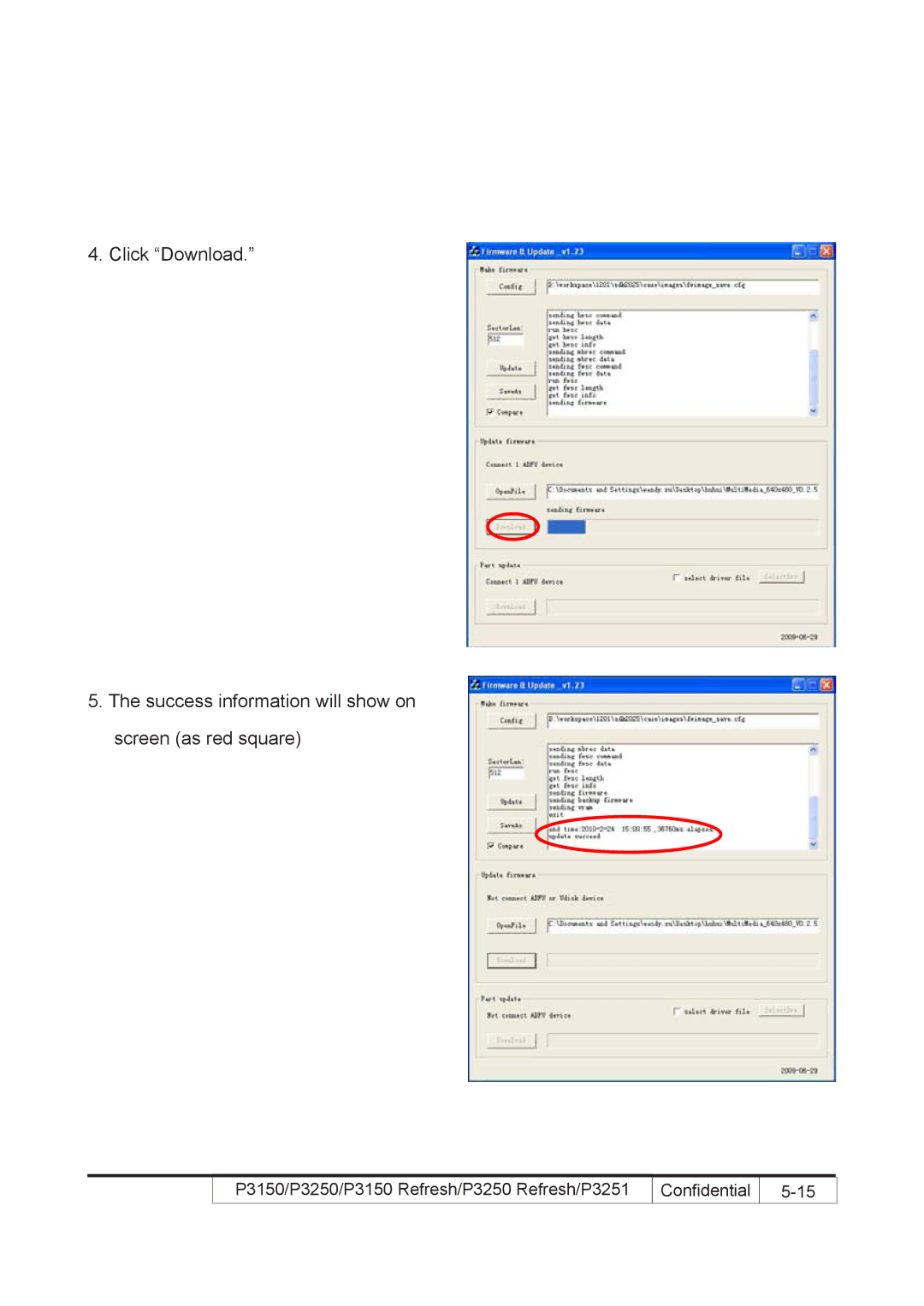 Acer P3250 REFRESH, P3150 REFRESH service manual P3150/P3250/P3150 Refresh/P3250 Refresh/P3251 Confidential 