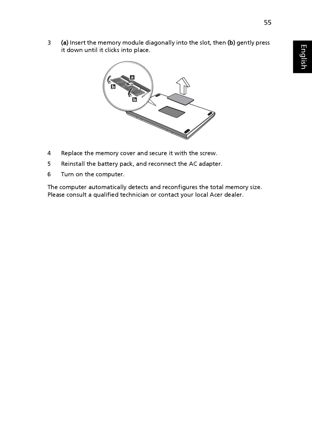 Acer NU.SH4AA.002, PT.SHVP2.002, NU.SH3AA.007, NXM81AA018, NXM34AA005, LX.ASR0X.106, V5-571-6499 manual English 