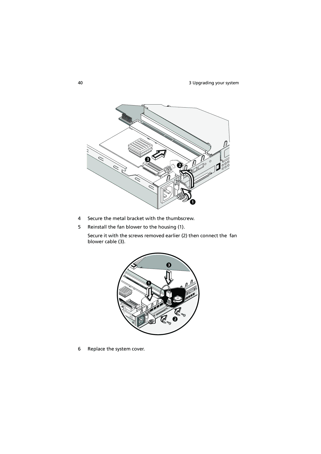 Acer R300 manual Upgrading your system 