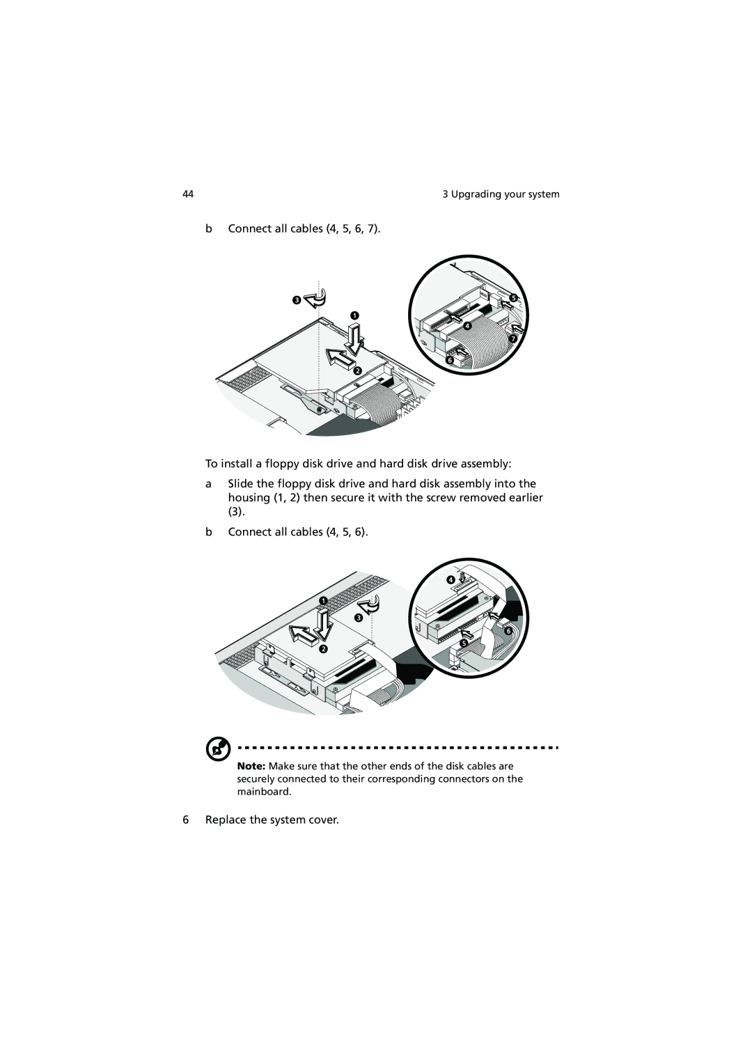 Acer R300 manual Upgrading your system 