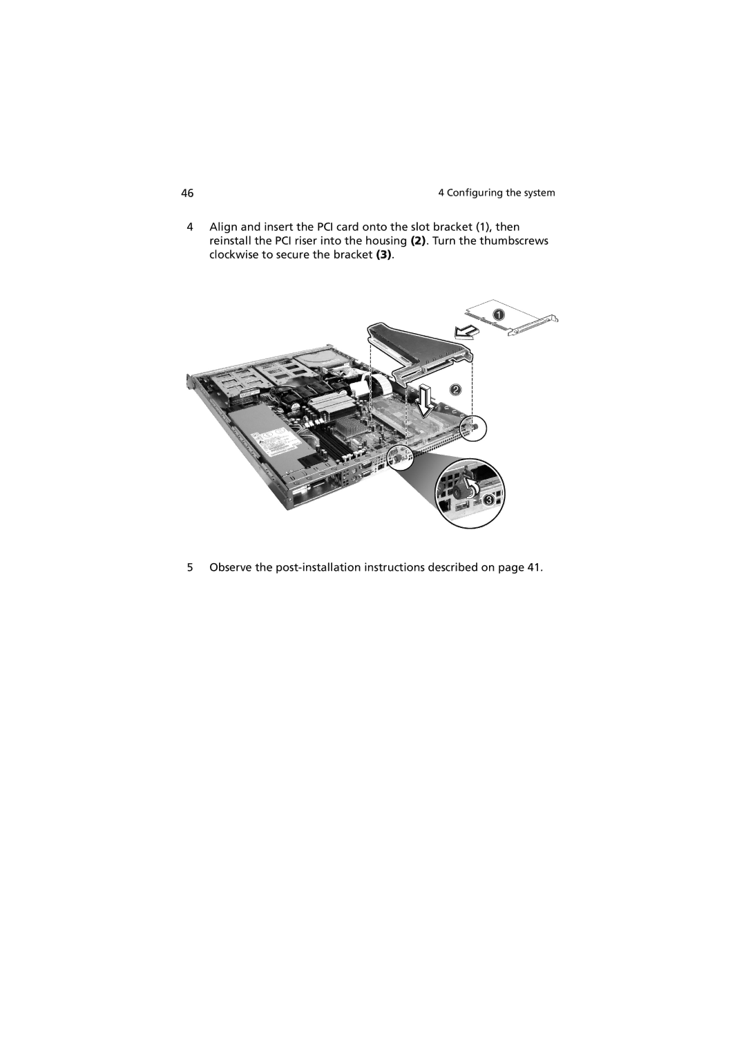 Acer R310 manual Configuring the system 