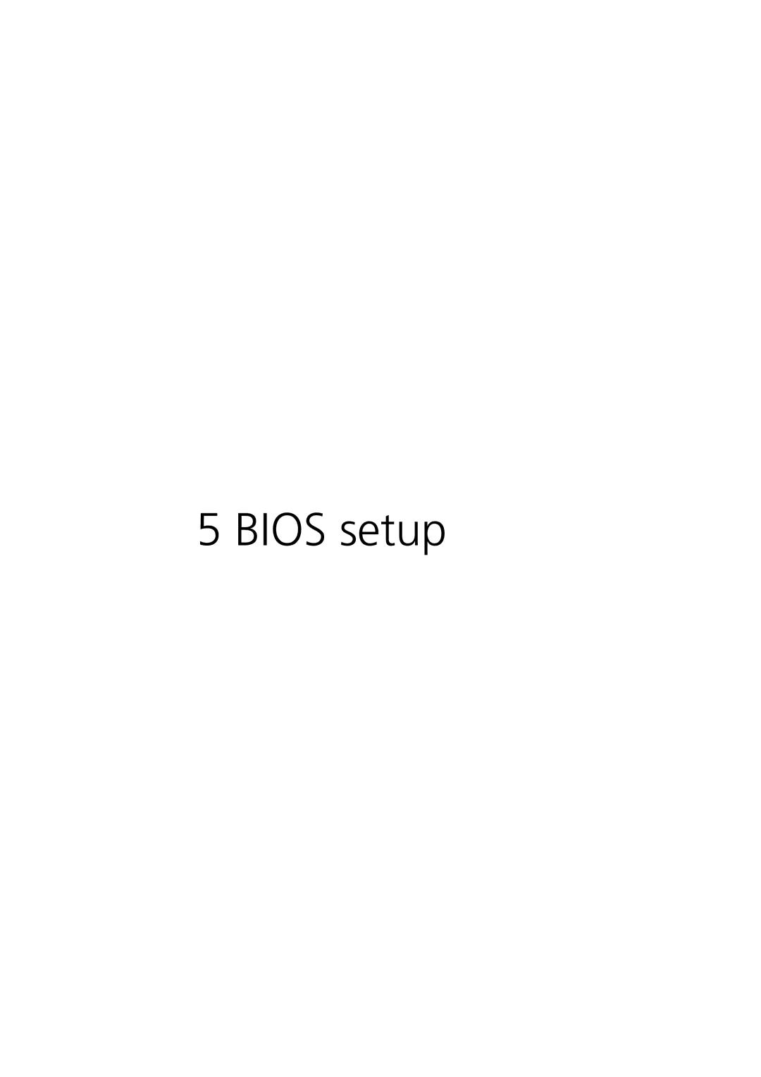 Acer R310 manual Bios setup 