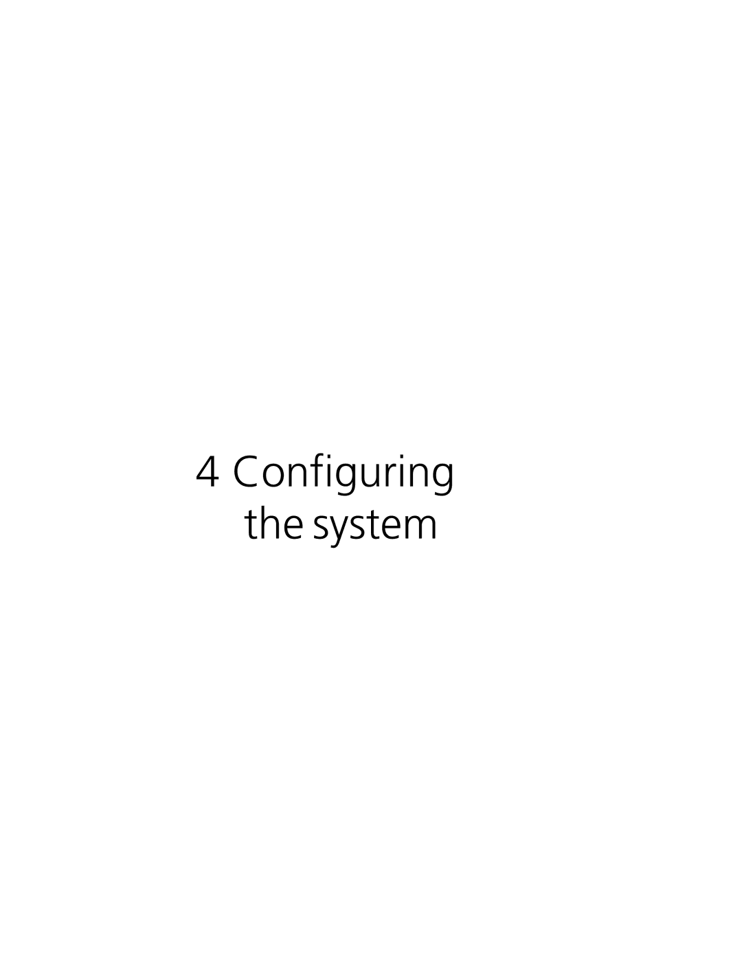 Acer R310 manual Configuring the system 