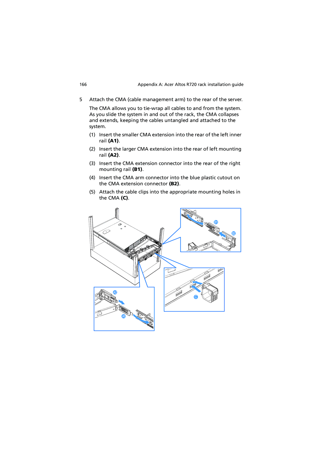 Acer R720 Series manual 166 