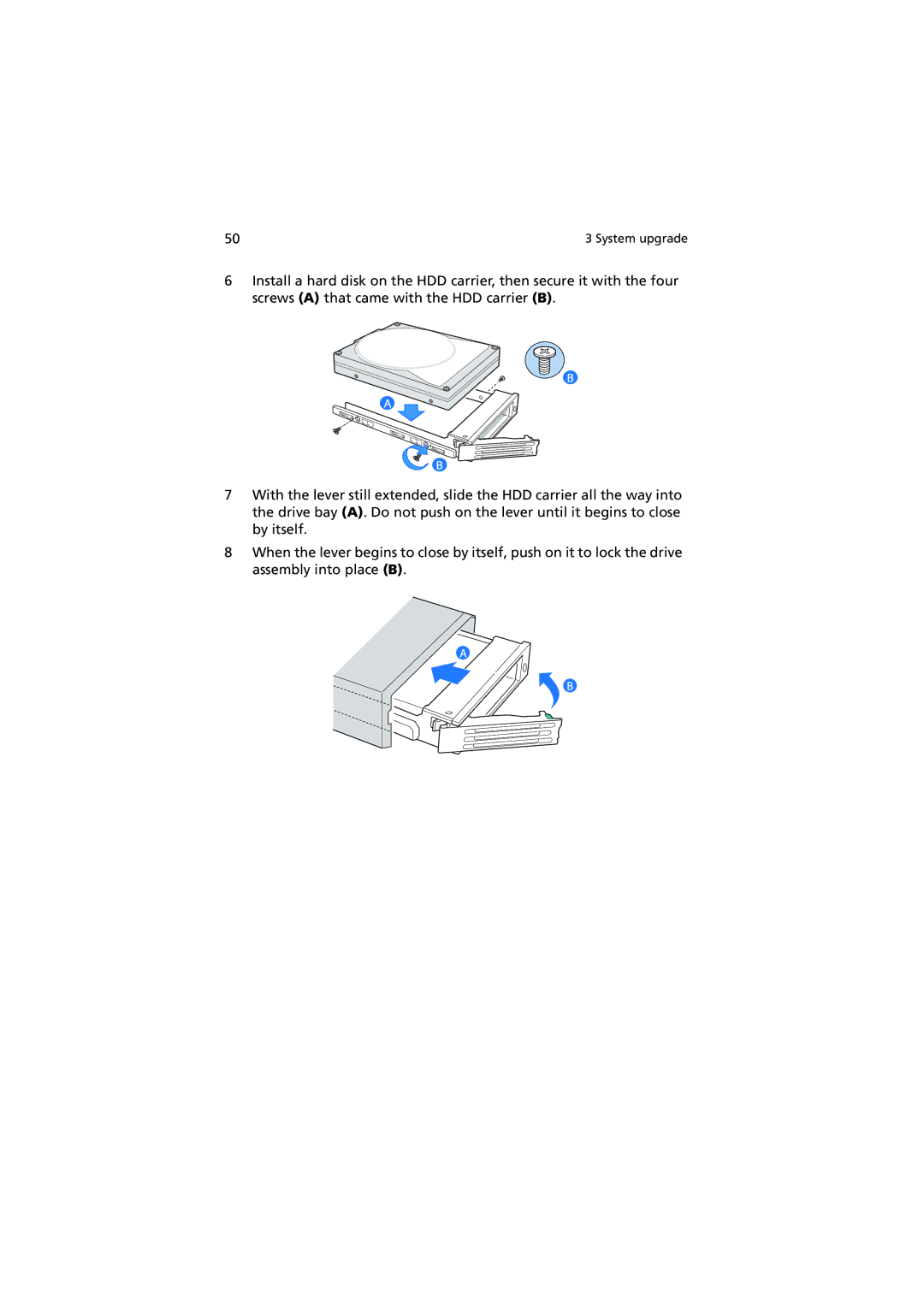 Acer R720 Series manual System upgrade 