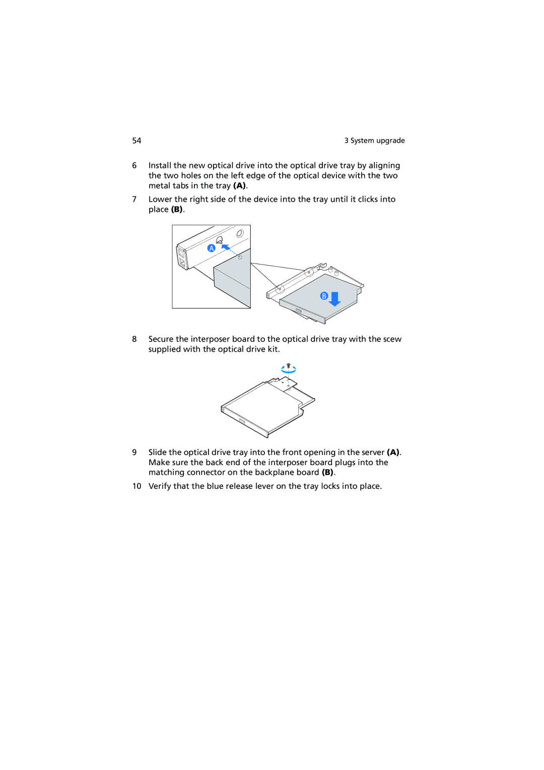 Acer R720 Series manual System upgrade 