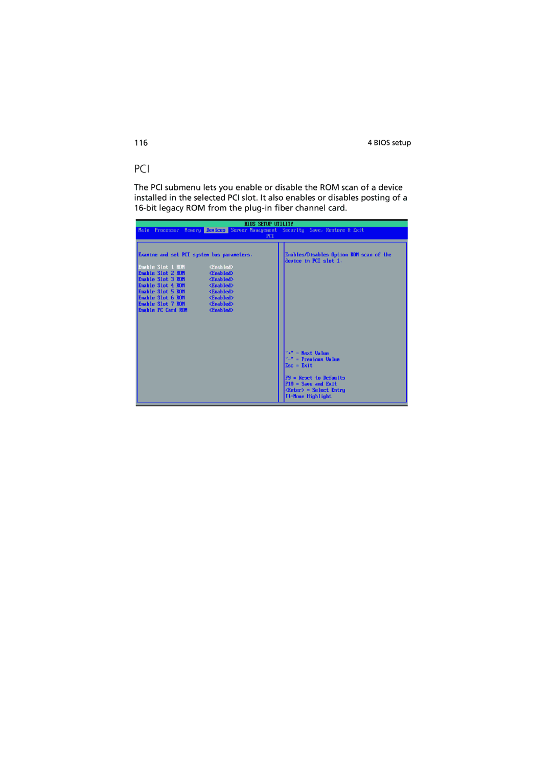 Acer R910 manual Pci 