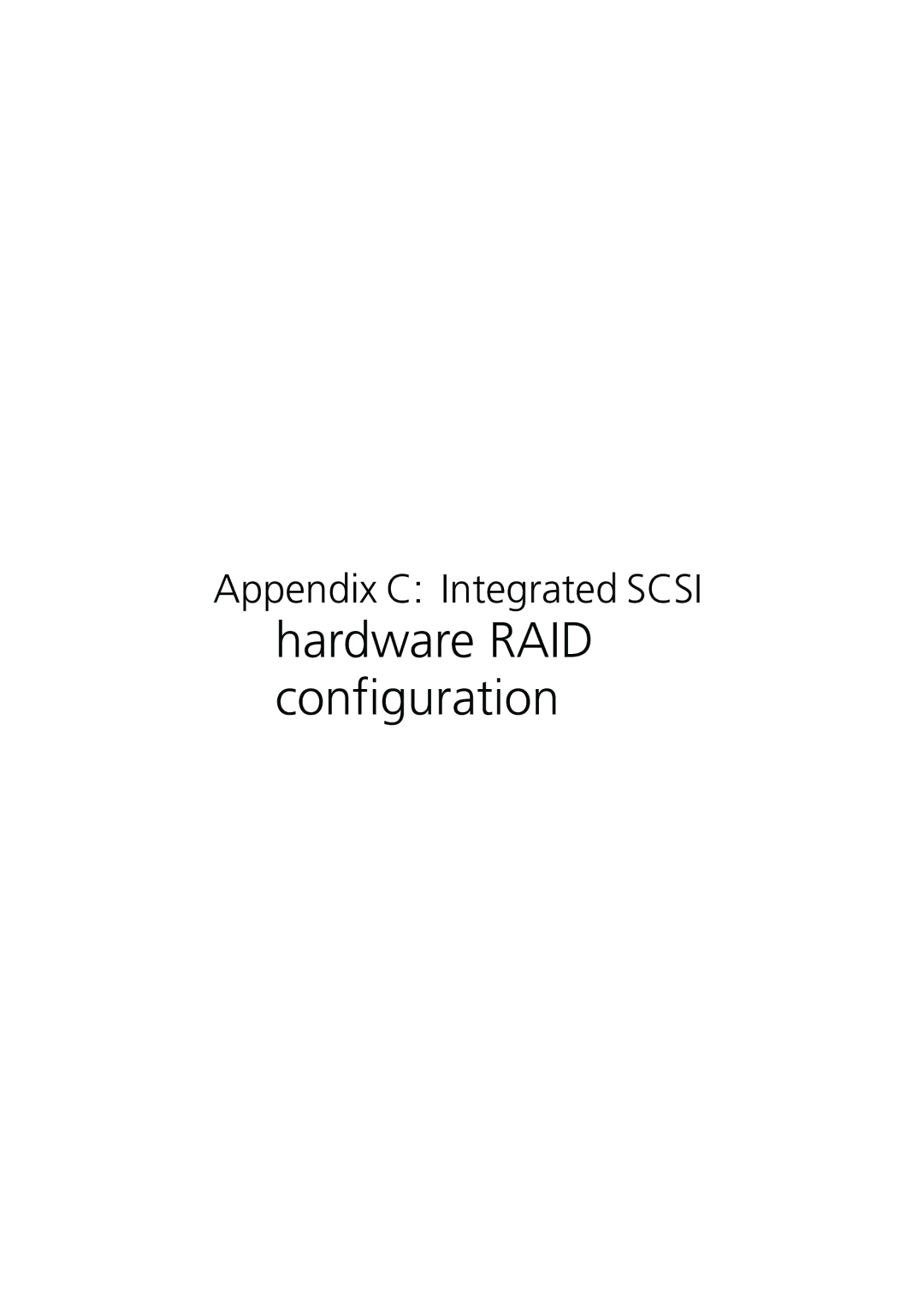 Acer R910 manual Hardware RAID configuration 