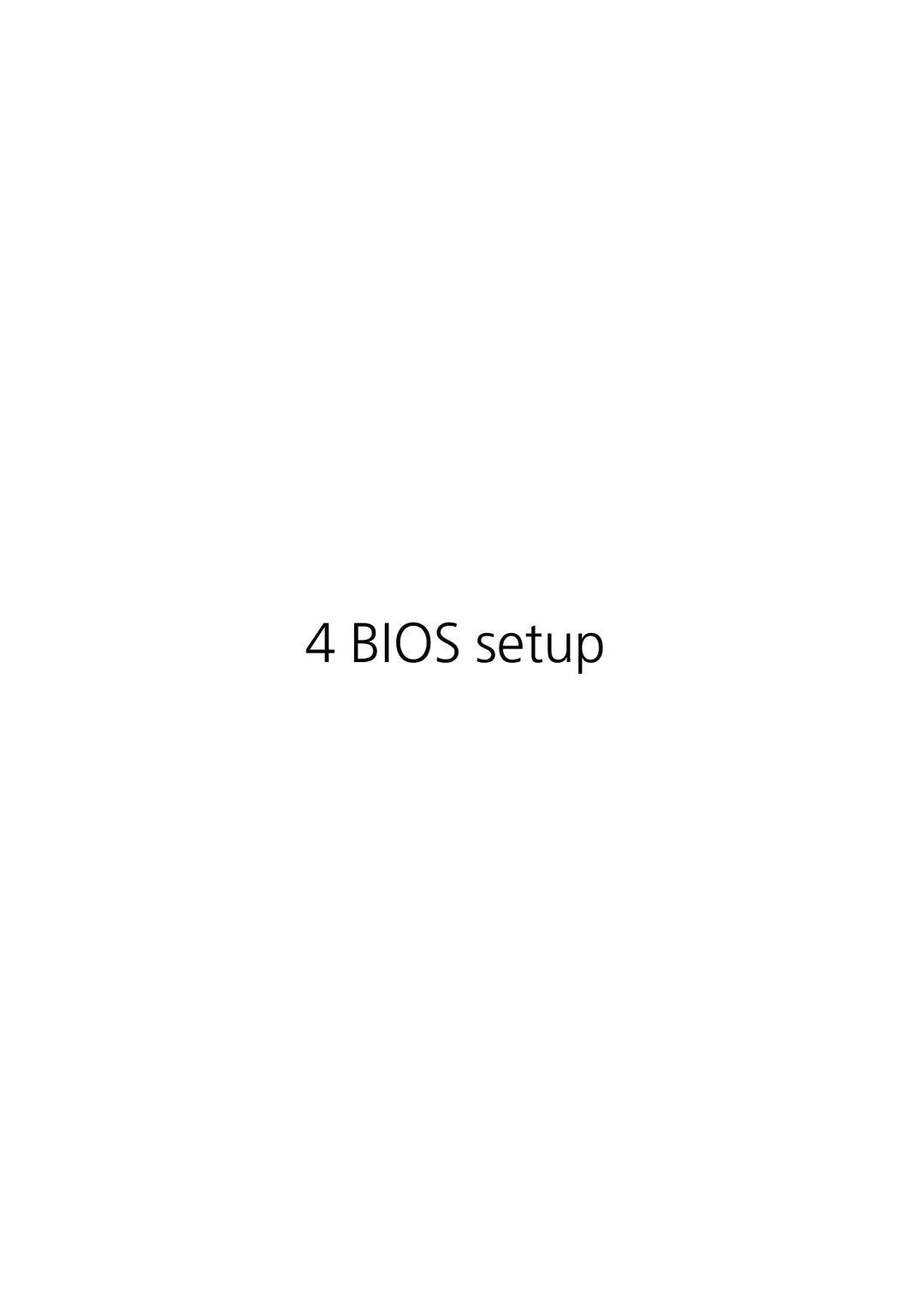 Acer R910 manual Bios setup 