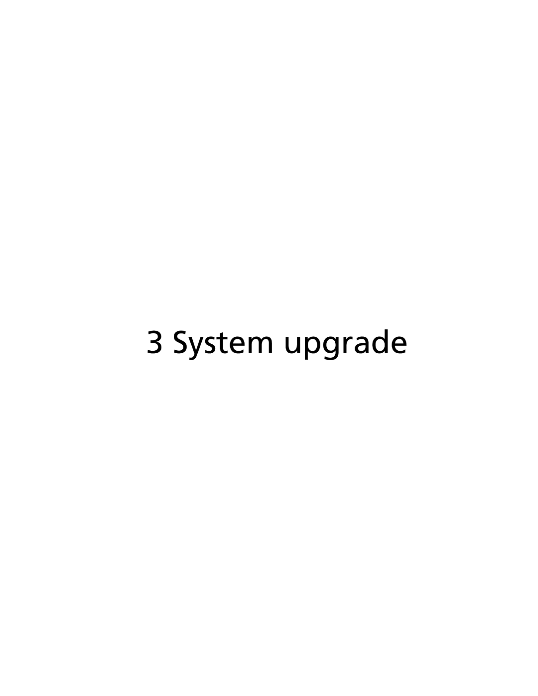 Acer R920 Series manual System upgrade 